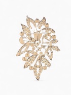 Брошь «Императрица» роса, голубая в золоте - Фото 2