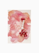 Брошь «Жираф весёлый», цвет красно-белый в золоте - Фото 5