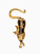 Брошь «Кошка грациозная», цвет зелёный в чернёном золоте - Фото 2