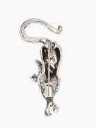 Брошь «Кошка грациозная», цвет зелёный в чернёном серебре - Фото 2