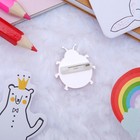 Брошь «Божья коровка» летняя, цвет красно-черный - Фото 2