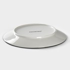 Тарелка фарфоровая пирожковая Magistro «Морской бриз», d=15 см, цвет белый - фото 4248394