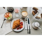 Тарелка фарфоровая пирожковая Magistro «Морской бриз», d=15 см, цвет белый - Фото 7