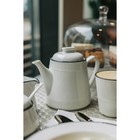 Чайник фарфоровый заварочный Magistro «Морской бриз», 850 мл, цвет белый - Фото 10