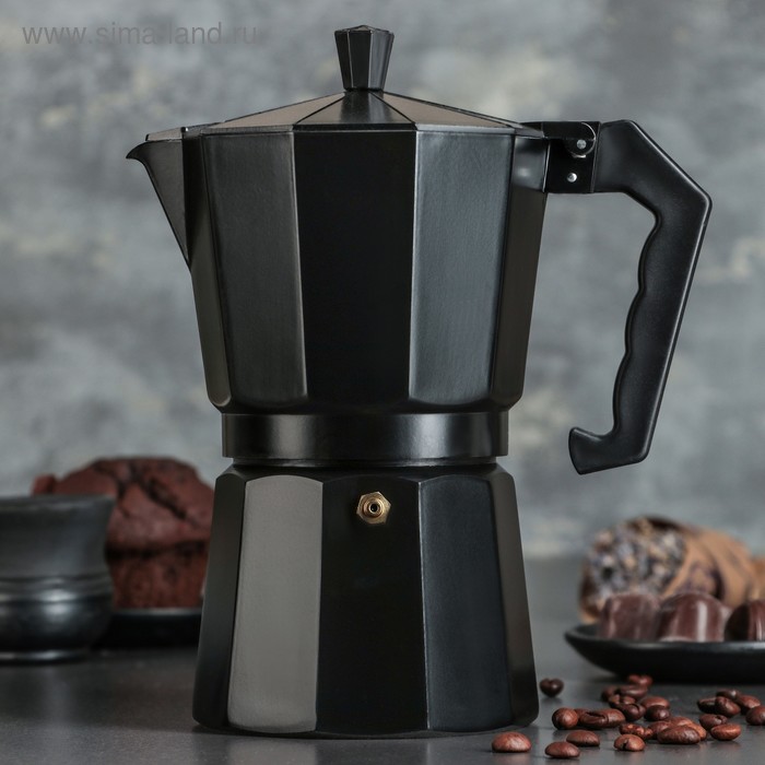 Кофеварка гейзерная, на 9 чашек - Фото 1