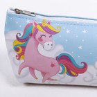 Пенал школьный, искусственная кожа «Единорог» 8×19×4 см - Фото 3