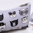 Пенал школьный, искусственная кожа «Следуй за мной» 8×19×4 см - Фото 3