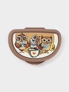 Бутербродница IDEA «Совы», 325 мл, 10.5×15×4 см, пластик, коричневая - Фото 4