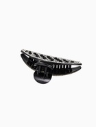 Краб для волос "Скарлетт" 10,8 см дуга черно белый (6 шт) - фото 809330697