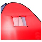 Палатка самораскрывающаяся 200 х 200 х 135 см, красный/синий - Фото 6