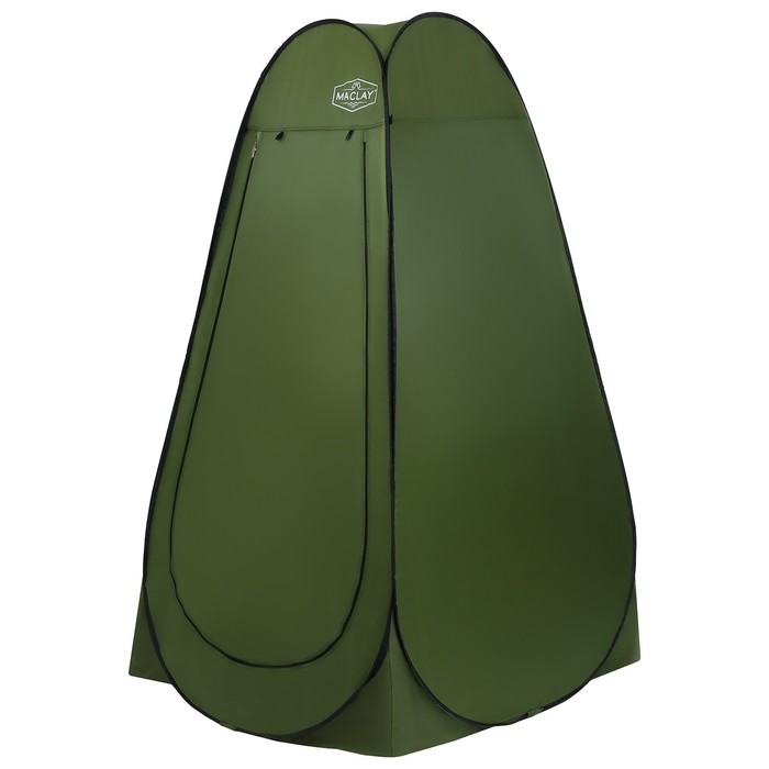 Палатка туристическая Maclay, самораскрывающаяся, для душа, 120х120х195 см, цвет зелёный - фото 1905488718