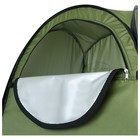 Палатка туристическая Maclay, самораскрывающаяся, для душа, 120х120х195 см, цвет зелёный - фото 8401471