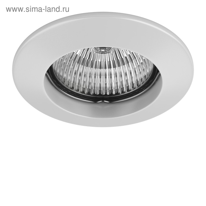 Светильник встраиваемый Lega 11 50Вт GU10; Gu4 белый - Фото 1