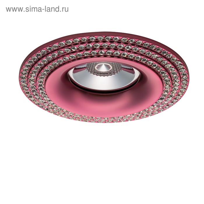 Светильник встраиваемый Miriade 50Вт Gu5.3; GU10 розовый металлик - Фото 1