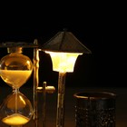 Песочные часы "Уличный фонарик",сувенирные,подсветка,каранд-цей, 6.5 х 15.5 х 14.5 см, микс - фото 8401523