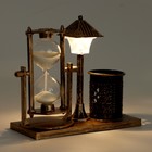 Песочные часы "Уличный фонарик",сувенирные,подсветка,каранд-цей, 6.5 х 15.5 х 14.5 см, микс - Фото 5