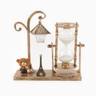 Песочные часы "Уличный фонарик", сувенирные, с подсветкой, 15.5 х 6.5 х 15.5 см, микс - фото 8401533