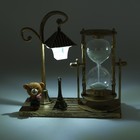 Песочные часы "Уличный фонарик", сувенирные, с подсветкой, 15.5 х 6.5 х 15.5 см, микс - Фото 6