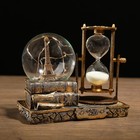 Песочные часы "Эйфелева башня", сувенирные, с подсветкой, 15.5 х 8.5 х 14 см, микс - фото 8401548