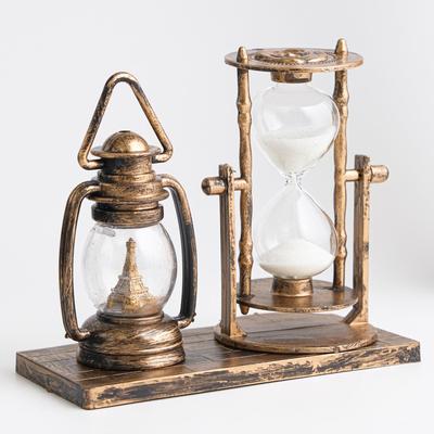 Часы песочные «Керосин», сувенирные, 15.5×6.5×12.5 см