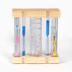 Часы песочные «Сияние», сувенирные, с подсветкой, 13.5×11 см - Фото 3