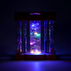 Часы песочные «Сияние», сувенирные, с подсветкой, 13.5×11 см - Фото 2