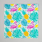 Салфетки бумажные «Фламинго», набор 20 шт., 33х33 см - Фото 1