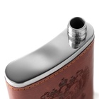 Фляжка «Герб», нержавеющая сталь, 120 мл, 4 oz - Фото 5