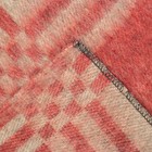 Одеяло полушерстяное, 330 г/м2, 150х205 см, клетка МИКС, 70% шерсть, 30% лавсан - Фото 4