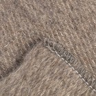 Одеяло полушерстяное, гладкокрашеное, 140х205 см, цвет серый, 380 г/м2 - Фото 6