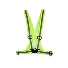 Жилет сигнальный TORSO, с наплечными лямками, регулируемый размер, салатовый - Фото 5