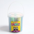 Мелки для рисования, набор 12 шт., 6 цветов, 393 г - Фото 6