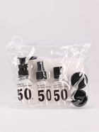 Набор для хранения, в чехле, 7 предметов, прозрачный, чёрный - Фото 9