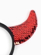 Карнавальный ободок «Рожки», с пайетками - Фото 4