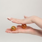 Массажеры с магнитом «Шары», набор - 2 шт., d=3 см, цвет золотистый - Фото 7