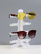 Подставка под очки 4 места, 15.5×14×25.5, белая - Фото 6