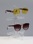 Подставка под очки 4 места, 16×14.5×25.5, прозрачная - Фото 7