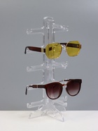 Подставка под очки 5 мест, 16×14.5×31, прозрачная - Фото 7