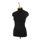 Женский портновский манекен, торс, размер 44-46, цвет чёрный - Фото 1