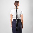 Коса на резинке, 80 см, чёрная - Фото 2