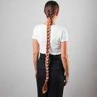 Коса на резинке, 80 см, цвет русый - Фото 2