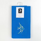 Дорожка "Этель" Рыба-бабочка 40*140, саржа, цв. Синий, 100% хл, 200 гр/м2 - Фото 4