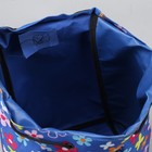 Рюкзак молодёжный-торба, отдел на шнурке, цвет разноцветный - Фото 5