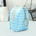 Кошелёк женский, отдел на молнии, кольцо, цвет голубой - Фото 2