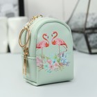 Кошелёк женский, отдел на молнии, кольцо, цвет мятный - Фото 1