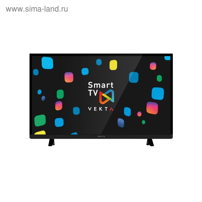 Телевизор Vekta LD-32TR4615BS, LED, 32"/80 см, HD Ready 1366х768, Smart TV, черный - Фото 1