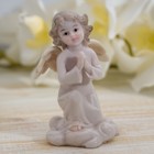 Сувенир полистоун лак "Ангел на облачке - молитва" 11,5х8х6,5 см - Фото 1