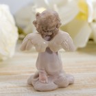 Сувенир полистоун лак "Ангел на облачке - молитва" 11,5х8х6,5 см - Фото 4