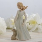 Сувенир полистоун лак "Девочка с котёнком" 19,5х10х6,5 см - фото 54131804