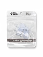 Корректоры - разделители для пальцев ног, на 2 пальца, силиконовые, 3.5×1.5 см, пара, белые - Фото 6